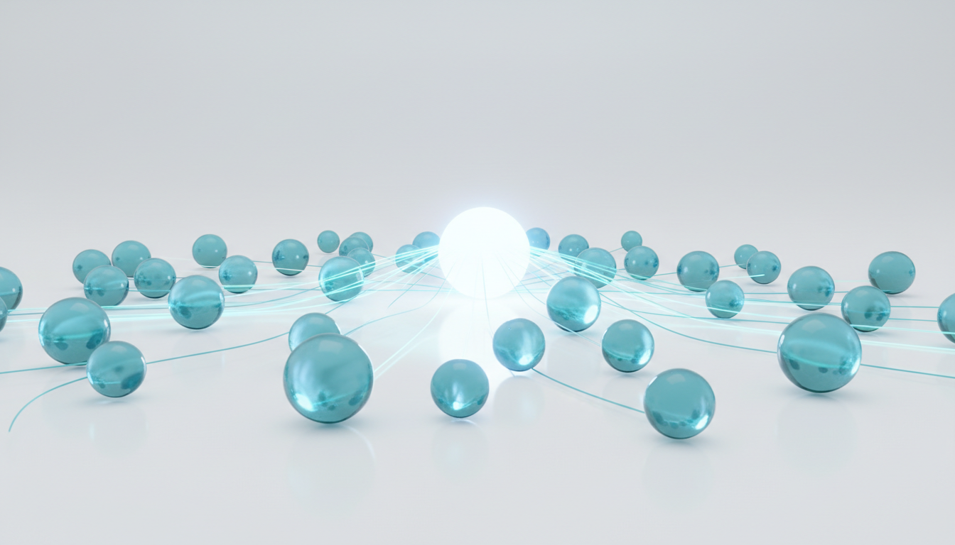 Five components feeding into Local Authority - circular diagram