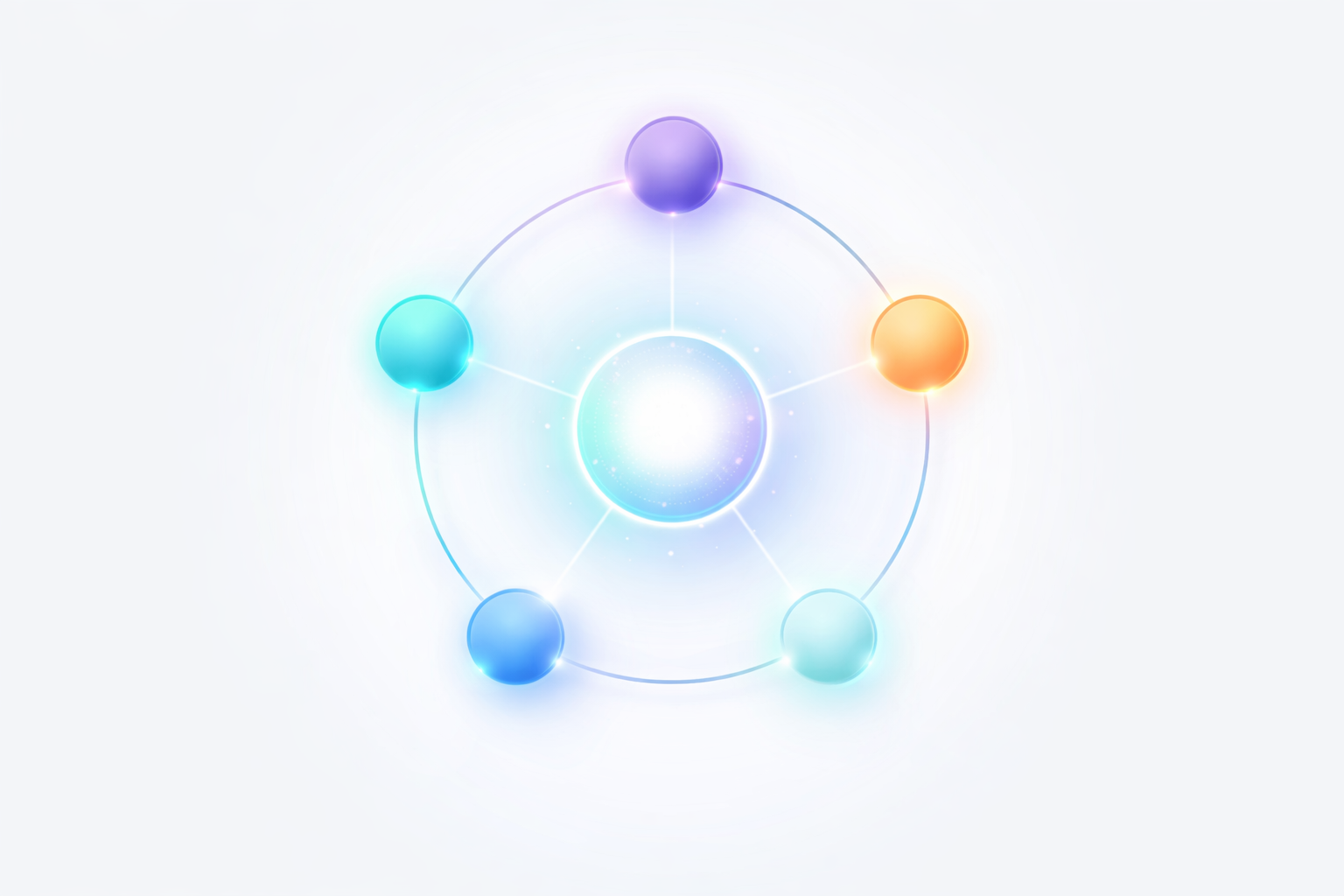 Five components feeding into Local Authority - circular diagram